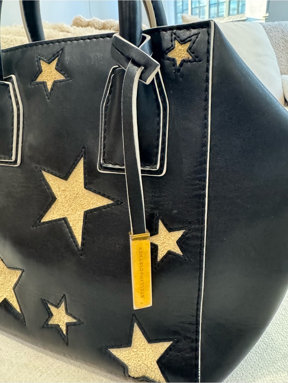 Stella McCartney - Vegan Leather Top Handle Bag - Picture 5 of 5